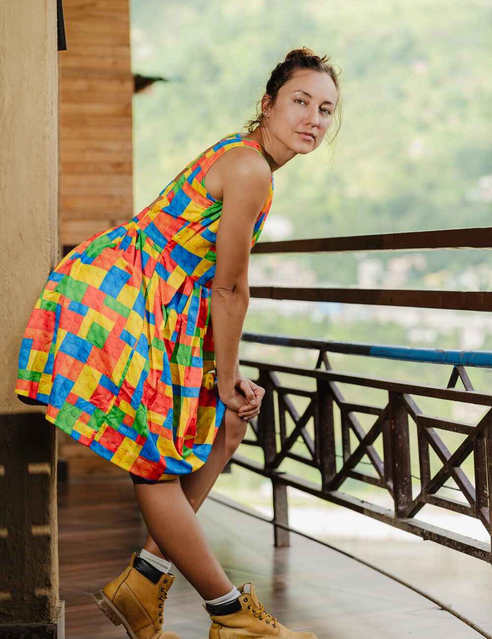 Sleeveless Multi-Color Casual Short Dress for Women - Image 3