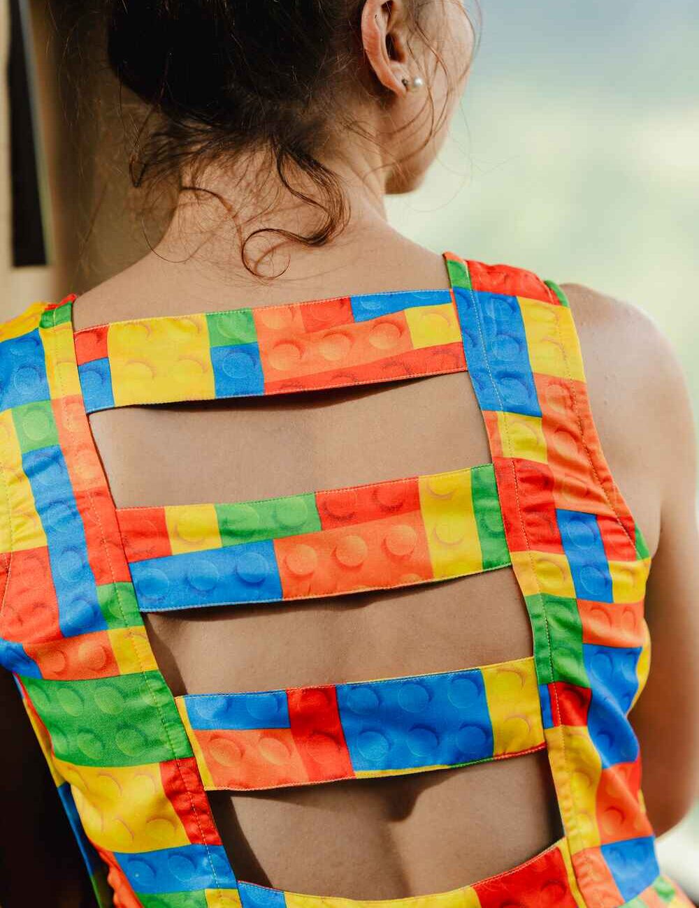 Sleeveless Multi-Color Casual Short Dress for Women - Image 4
